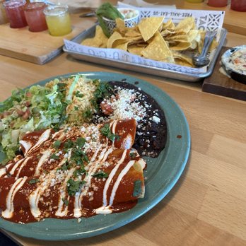 Tacotarian San Diego - Enchiladas, queso fundido and ceviche - Tacos Near Me - San Diego, California
