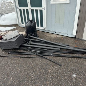 All My Sons Moving & Storage - All the stuff I could reach in our dumpster illegally dumped by All My Sons Moving. - Movers Near Me - Englewood, Colorado