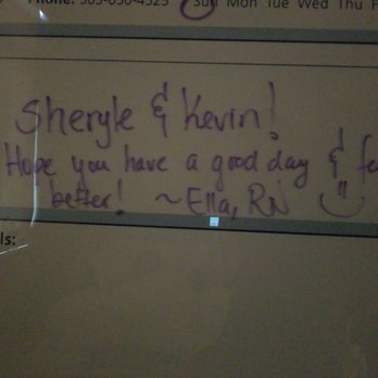 Willamette Falls Hospital - The best nurse we've ever had wrote this note on our board while we were sleeping last night. So kind! - Medical Centers Near Me - Oregon City, Oregon