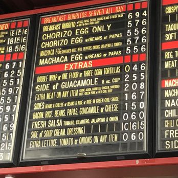 Pepe's - Breakfast burrito menu - Mexican Near Me - Fullerton, California