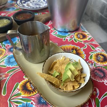 Milagros - Cup of Tortilla Soup - Mexican Near Me - Redwood City, California