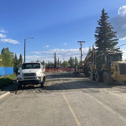 907 Vacation Rentals - This is the construction outside the property that wasn't disclosed