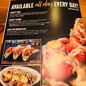 Miller's Ale House - Menu - Sports Bars Near Me - Woodbridge, New Jersey