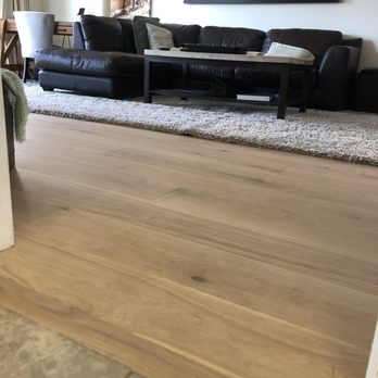 Assured Quality Woodcraft - One of the thresholds they made from the living room to the kitchen. - Flooring Near Me - Redondo Beach, California Assured Quality Woodcraft - One of the thresholds they made from the living room to the kitchen. - Flooring Near Me - Redondo Beach, California