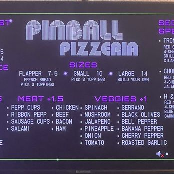 Pinball Pizzeria - Pizza Near Me - Houston, Texas Pinball Pizzeria - Pizza Near Me - Houston, Texas