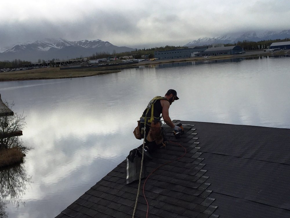 Slide of Rain Proof Roofing