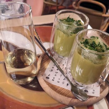 Madrina Bar y Tapas - Avocado gazpacho - amazing!! - Tapas Bars Near Me - Toronto, Ontario