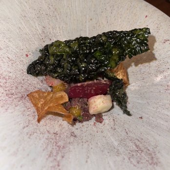 Canoe - Venison tartare - Canadian (New) Near Me - Toronto, Ontario Canoe - Venison tartare - Canadian (New) Near Me - Toronto, Ontario
