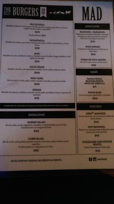 Menu photo 2 Bar Mad Buenos Aires, C