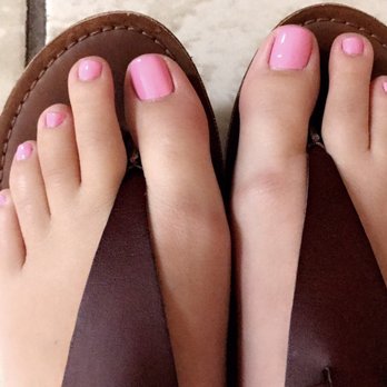 Nails By Moon - Two gel colors combined. - Nail Salons Near Me Nails By Moon - Two gel colors combined. - Nail Salons Near Me
