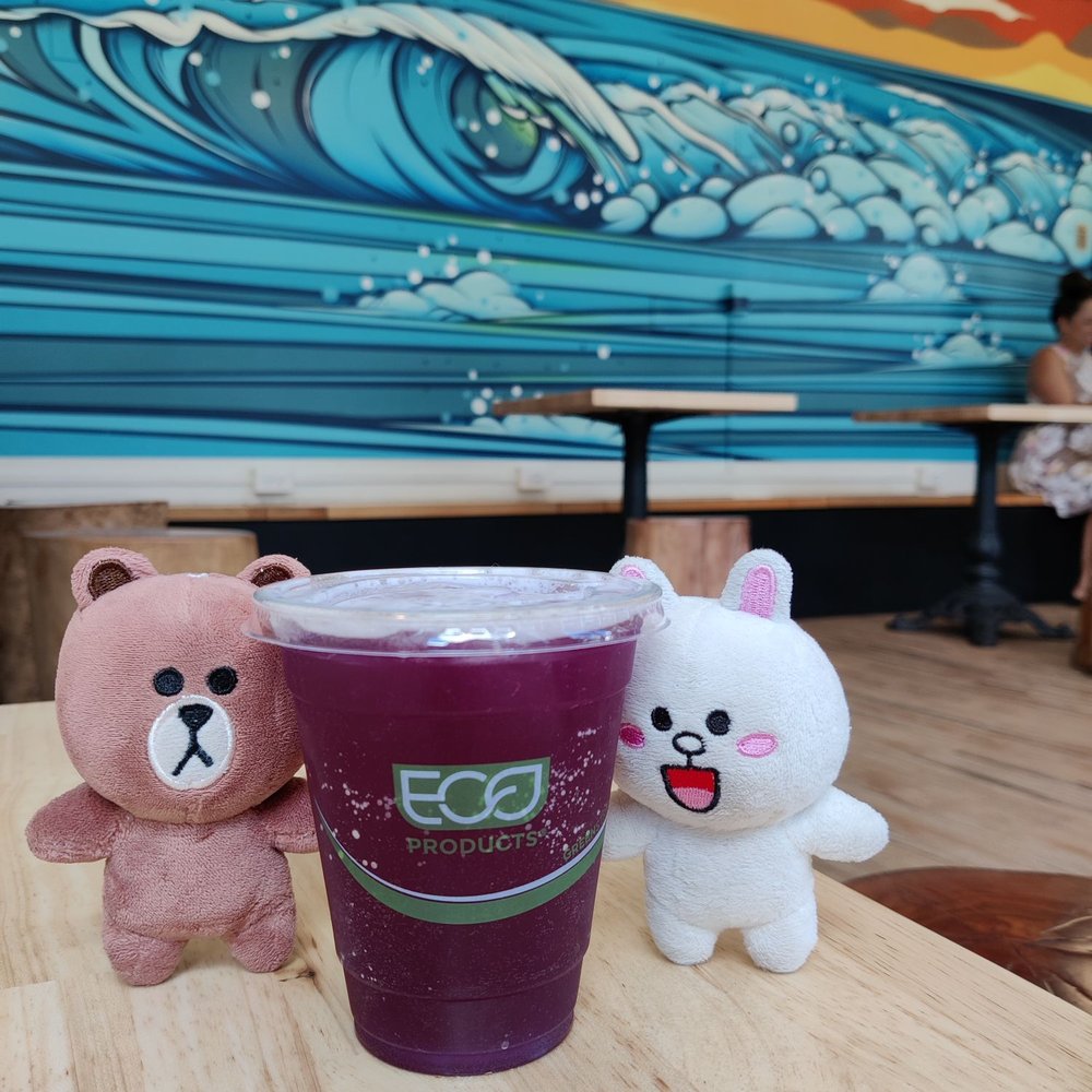 Ali’i Coffee - Purple Haze: green tea, jasmine honey, and lemon... Refreshing! - Coffee & Tea Near Me - Honolulu, Hawaii