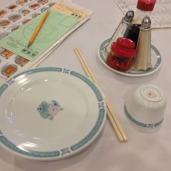 Great Eastern Restaurant - Table setting~ - Dim Sum Near Me - San Francisco, California Great Eastern Restaurant - Table setting~ - Dim Sum Near Me - San Francisco, California