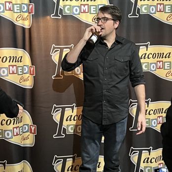 Tacoma Comedy Club - Trae Crowder greeting fans after the show. - Comedy Clubs Near Me - Tacoma, Washington