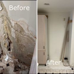 Steel City Property Restoration - Water damaged drywall, mold remediation and restoration.