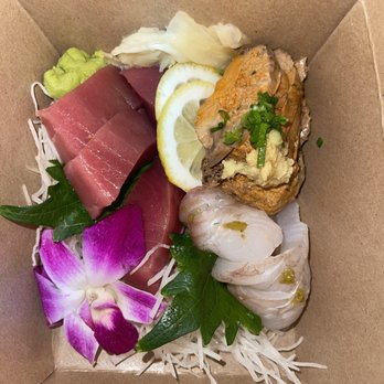 Moon Tree Sushi And Tapas - Bluefin Tuna special Ankimo Hirame - Sushi Bars Near Me - Seattle, Washington