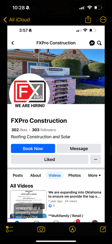 Slide of Fxpro Construction