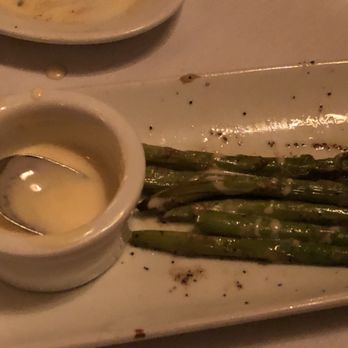 Ruth's Chris Steak House - Myrtle Beach - Grilled asparagus with luscious bearnaise sauce. - Steakhouses Near Me - Myrtle Beach, South Carolina Ruth's Chris Steak House - Myrtle Beach - Grilled asparagus with luscious bearnaise sauce. - Steakhouses Near Me - Myrtle Beach, South Carolina