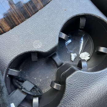 Waterworx Carwash - Trash left in cup holders, not wiped out - Car Wash Near Me - Gulf Breeze, Florida Waterworx Carwash - Trash left in cup holders, not wiped out - Car Wash Near Me - Gulf Breeze, Florida