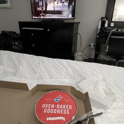 Domino's Pizza - Chicken fettuccine pasta bowl kept hot