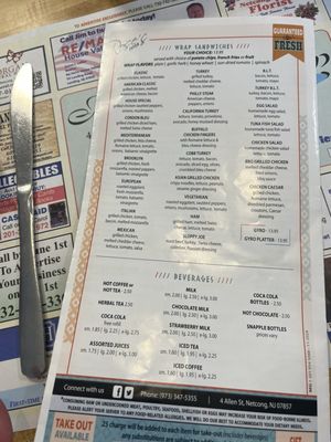 Menu photo 1 Rose's Diner Netcong, NJ