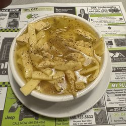Manhattan Deli - The chicken noodle soup was enough for a meal & was delicious!