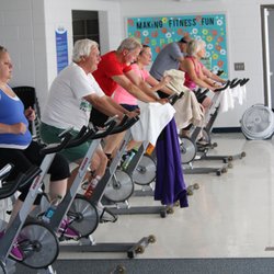 Huron Valley Pools & Fitness - Spin class is hard work, but totally worth it!