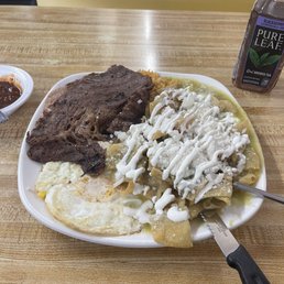 Carne Asada Chilaquiles