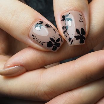 Artemis Nail Lounge - Hand painted flowers - Nail Salons Near Me - Pasadena, California Artemis Nail Lounge - Hand painted flowers - Nail Salons Near Me - Pasadena, California