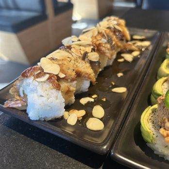 Sushi Roll - Almond roll. A little sweet to me, but my friend loved it. - Sushi Bars Near Me - Chula Vista, California