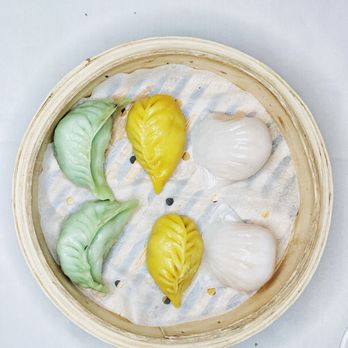 Philippe Chow - Steamed Dumpling Sampler (2 Shrimp | 2 Chicken | 2 Vegetable) - Chinese Near Me - New York, New York