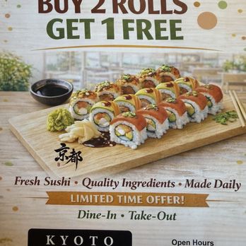 Kyoto - Current promotion - Japanese Near Me - Lakewood, Washington Kyoto - Current promotion - Japanese Near Me - Lakewood, Washington