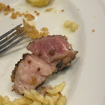Audubon's - Rare apple glazed pork chop. Ugh. - American Near Me - Sainte Genevieve, Missouri