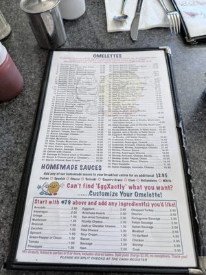 Menu photo 2 Omelette & Waffle Shop San Pedro, CA Menu photo 2 Omelette & Waffle Shop San Pedro, CA