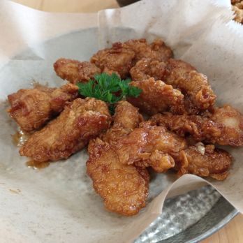 Hearty K-Bop - Soy Garlic Fried Chicken - boneless - Korean Near Me - Clackamas, Oregon Hearty K-Bop - Soy Garlic Fried Chicken - boneless - Korean Near Me - Clackamas, Oregon