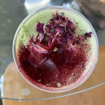 Cajé Coffee Roasters - Rose matcha latte - Coffee & Tea Near Me - Santa Barbara, California
