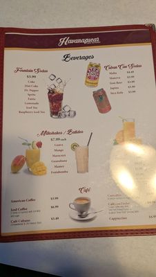 Menu photo 6 Havanazucar Cuban Restaurant Hesperia, CA Menu photo 6 Havanazucar Cuban Restaurant Hesperia, CA