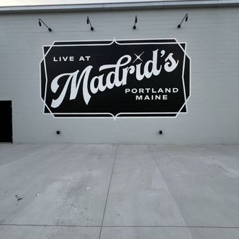 Live At Madrid's - Signage - Music Venues Near Me - Portland, Maine Live At Madrid's - Signage - Music Venues Near Me - Portland, Maine
