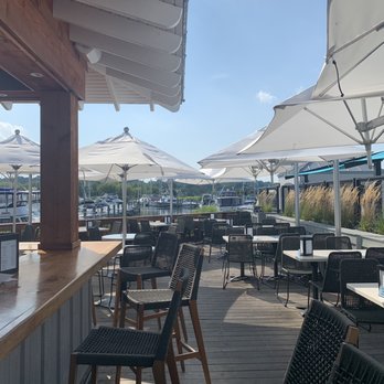 Ketch 22 - Marina view from bar - Seafood Near Me - North Beach, Maryland