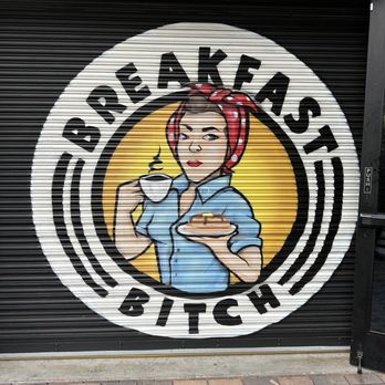 Breakfast Bitch - Big sign outside the front entrance - Breakfast & Brunch Near Me - Phoenix, Arizona