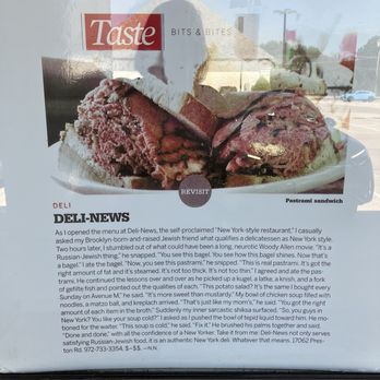 Deli News - Delis Near Me - Dallas, Texas