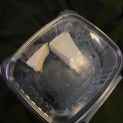 The Chicken Spot - This tiny slice of cheesecake was almost 6 bucks! Not worth it!