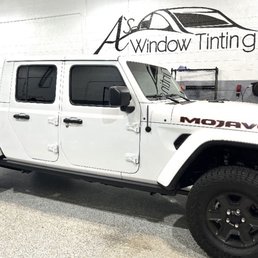 22 Jeep Gladiator Mojave Windows tinted @ A's