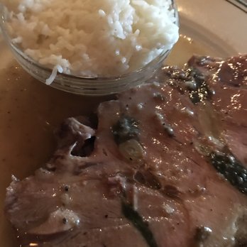 Grace's - The most tender pork pot roast. I asked for rice and couldn't have been happier. Rosemary is strong in this dish, but I'm a lover. - American Near Me - Houston, Texas Grace's - The most tender pork pot roast. I asked for rice and couldn't have been happier. Rosemary is strong in this dish, but I'm a lover. - American Near Me - Houston, Texas