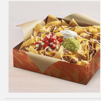 Taco Bell - This is what the Grand Nachos Box should look like. - Tacos Near Me - Crete, Illinois Taco Bell - This is what the Grand Nachos Box should look like. - Tacos Near Me - Crete, Illinois
