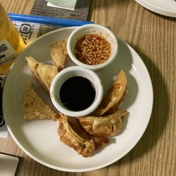 Ying Thai Cuisine - Fried tofu and potstickers
