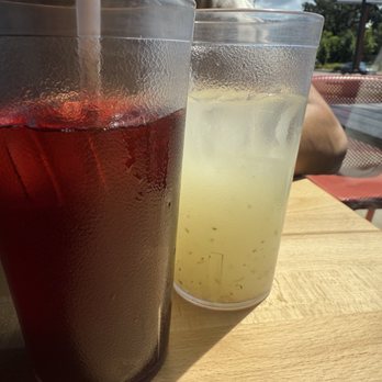 El Taco Real - Agua de limon con chia y Jamaica - Mexican Near Me - Richfield, Minnesota