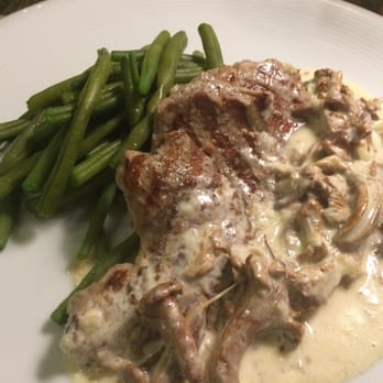 Papryczki 5 - Veal with Chanterelle Cream Sauce- I recommend! - Italian Near Me - Kraków, Massachusetts