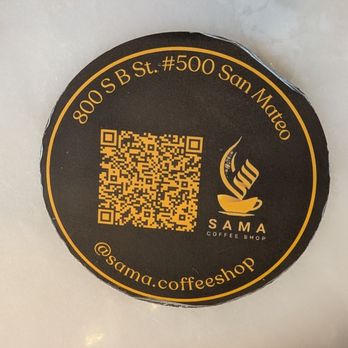Sama Coffee Shop - QR menu - Coffee & Tea Near Me - San Mateo, California Sama Coffee Shop - QR menu - Coffee & Tea Near Me - San Mateo, California