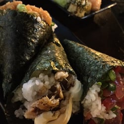 Flying Sushi - Three handrolls would be plenty of food for me but I had no idea!