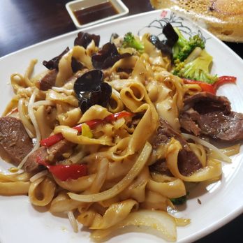 LanZhou Ramen - Cumin beef knife cut noodles fried - Chinese Near Me - Doraville, Georgia LanZhou Ramen - Cumin beef knife cut noodles fried - Chinese Near Me - Doraville, Georgia